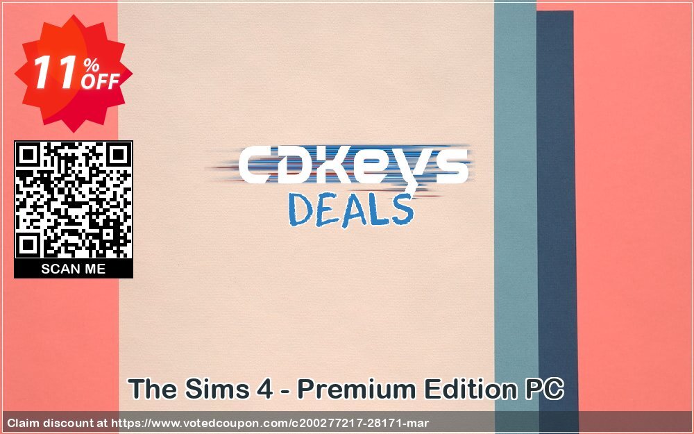 The Sims 4 - Premium Edition PC Coupon, discount The Sims 4 - Premium Edition PC Deal. Promotion: The Sims 4 - Premium Edition PC Exclusive Easter Sale offer 