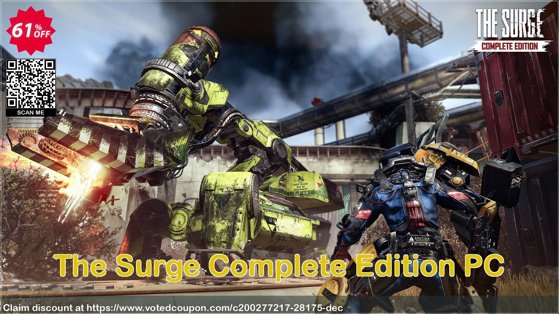 The Surge Complete Edition PC Coupon Code Apr 2024, 61% OFF - VotedCoupon