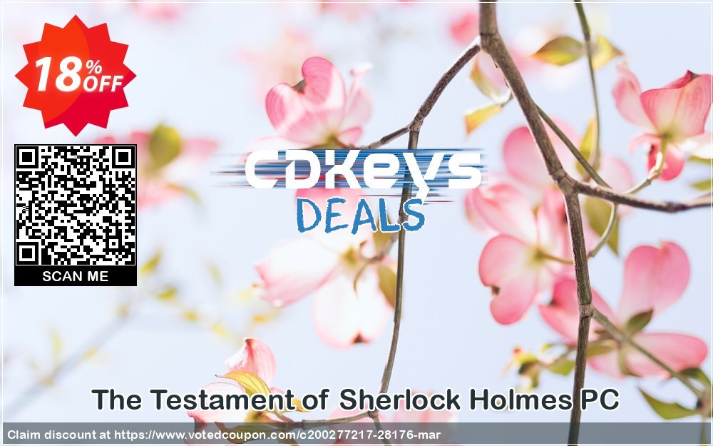 The Testament of Sherlock Holmes PC voted-on promotion codes