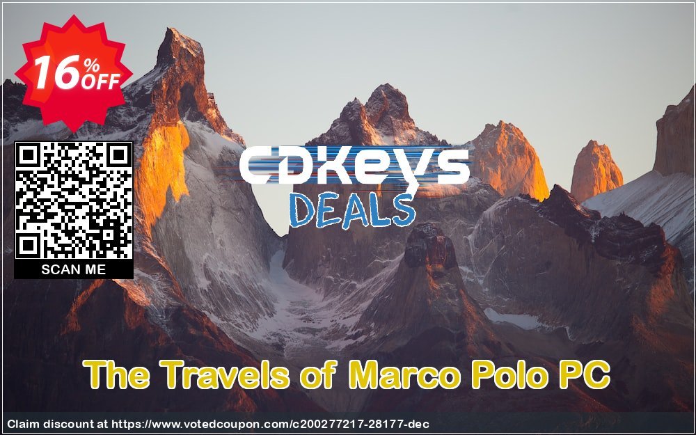 The Travels of Marco Polo PC Coupon, discount The Travels of Marco Polo PC Deal. Promotion: The Travels of Marco Polo PC Exclusive Easter Sale offer 
