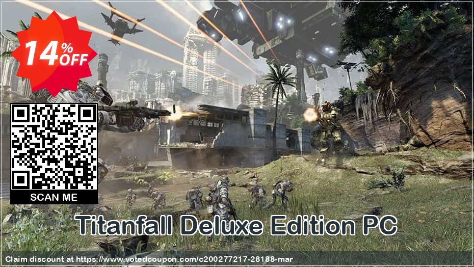 Titanfall Deluxe Edition PC Coupon Code Apr 2024, 14% OFF - VotedCoupon