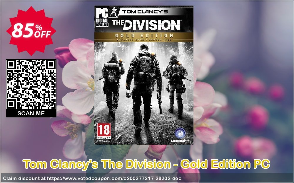 Tom Clancy's The Division - Gold Edition PC Coupon, discount Tom Clancy's The Division - Gold Edition PC Deal. Promotion: Tom Clancy's The Division - Gold Edition PC Exclusive Easter Sale offer 