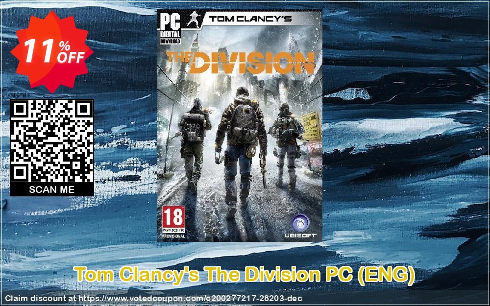 Tom Clancy's The Division PC, ENG  Coupon Code May 2024, 11% OFF - VotedCoupon