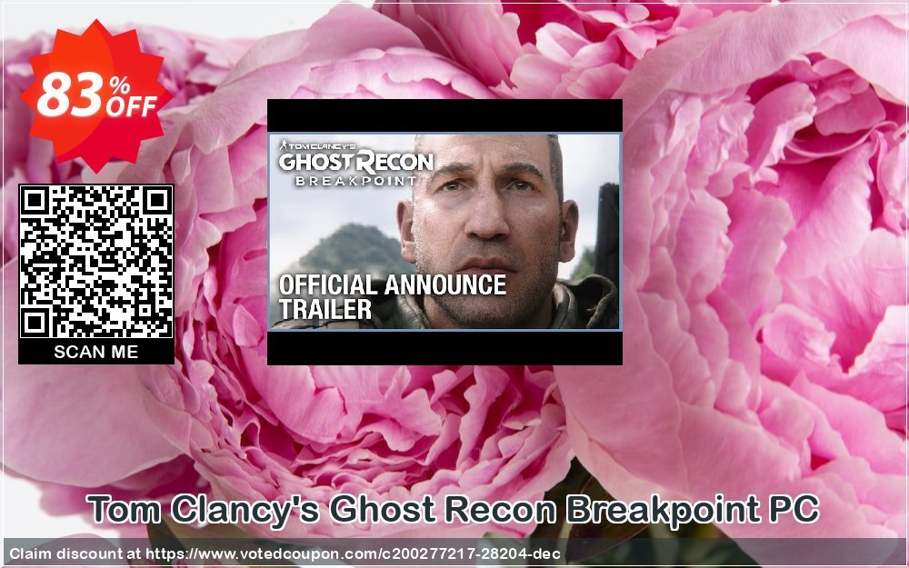 Tom Clancy's Ghost Recon Breakpoint PC Coupon Code May 2024, 83% OFF - VotedCoupon