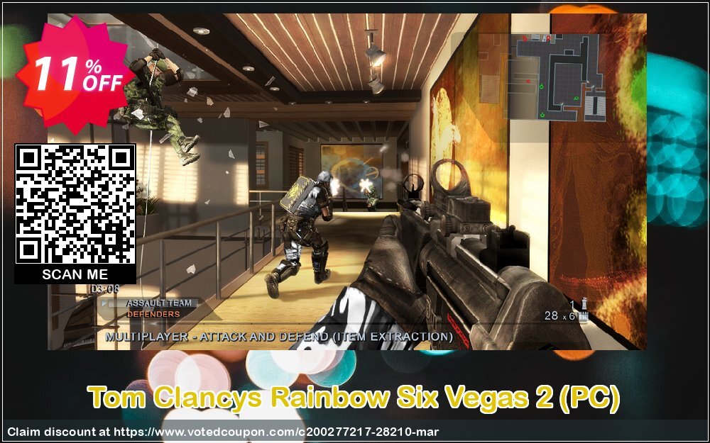 Tom Clancys Rainbow Six Vegas 2, PC  Coupon Code Apr 2024, 11% OFF - VotedCoupon