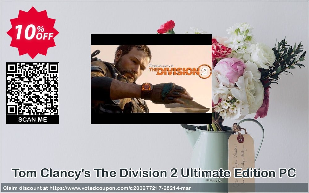 Tom Clancy's The Division 2 Ultimate Edition PC Coupon Code Apr 2024, 10% OFF - VotedCoupon