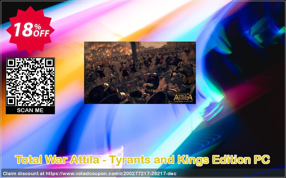 Total War Attila - Tyrants and Kings Edition PC Coupon Code Apr 2024, 18% OFF - VotedCoupon