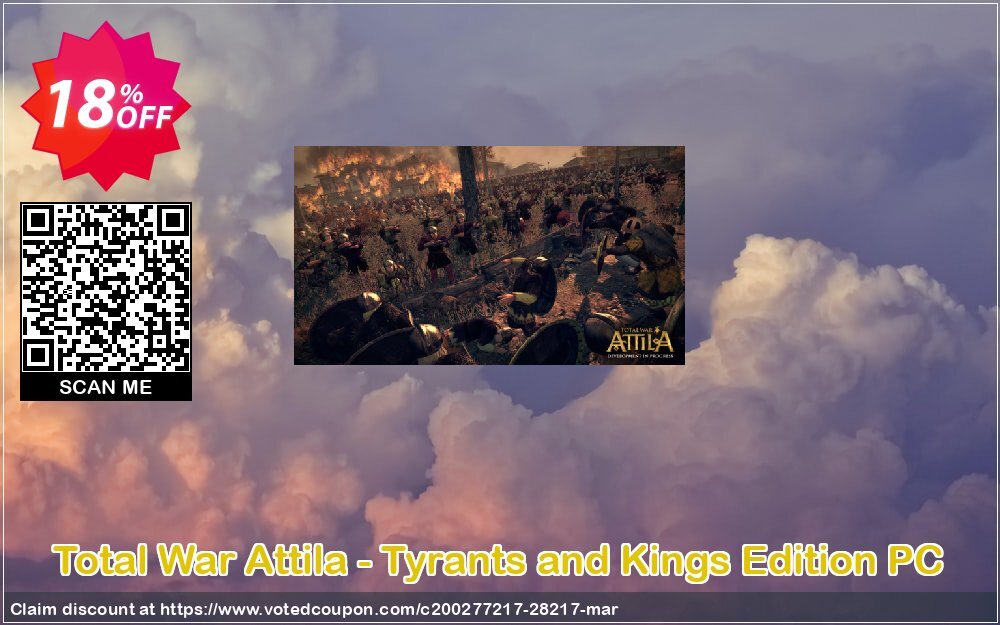 Total War Attila - Tyrants and Kings Edition PC Coupon, discount Total War Attila - Tyrants and Kings Edition PC Deal. Promotion: Total War Attila - Tyrants and Kings Edition PC Exclusive Easter Sale offer 