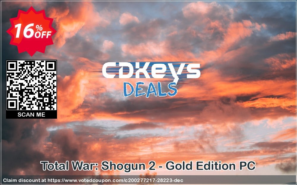 Total War: Shogun 2 - Gold Edition PC Coupon, discount Total War: Shogun 2 - Gold Edition PC Deal. Promotion: Total War: Shogun 2 - Gold Edition PC Exclusive Easter Sale offer 