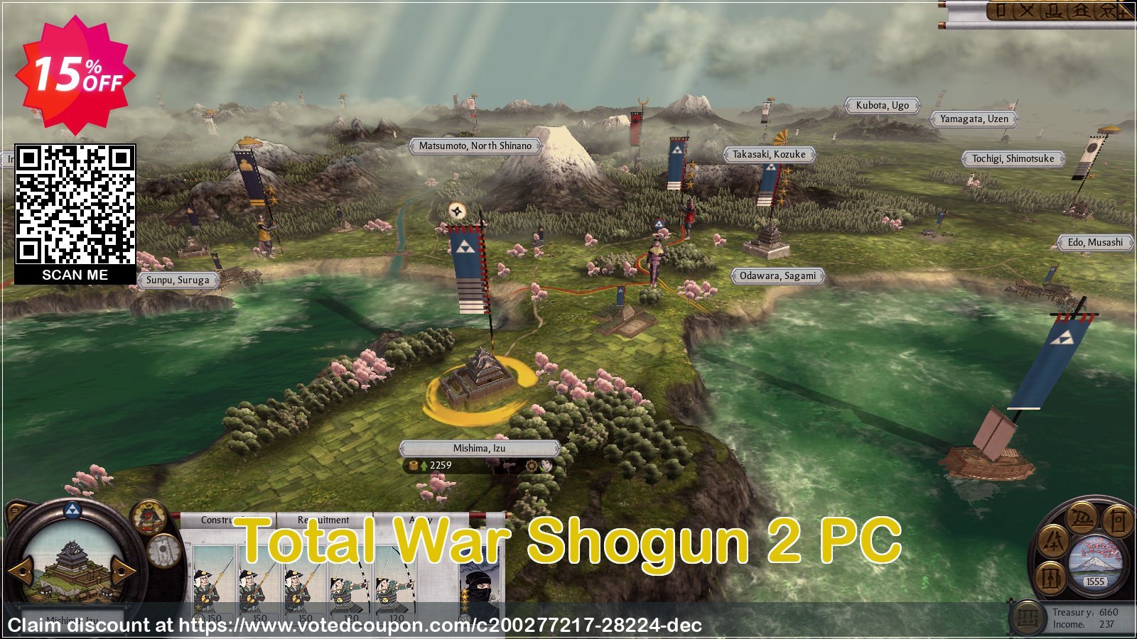 Total War Shogun 2 PC Coupon Code Apr 2024, 15% OFF - VotedCoupon