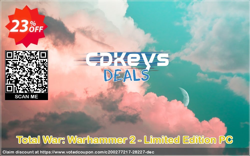 Total War: Warhammer 2 - Limited Edition PC Coupon Code Apr 2024, 23% OFF - VotedCoupon