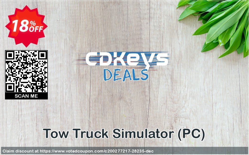 Tow Truck Simulator, PC  Coupon Code May 2024, 18% OFF - VotedCoupon