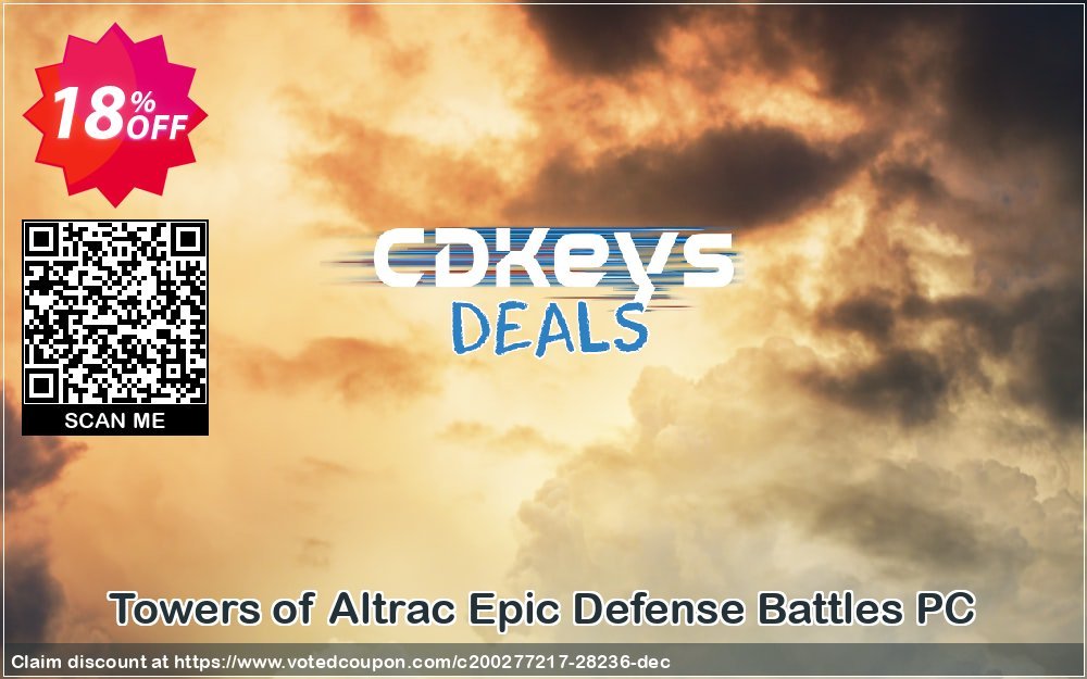 Towers of Altrac Epic Defense Battles PC Coupon, discount Towers of Altrac Epic Defense Battles PC Deal. Promotion: Towers of Altrac Epic Defense Battles PC Exclusive Easter Sale offer 