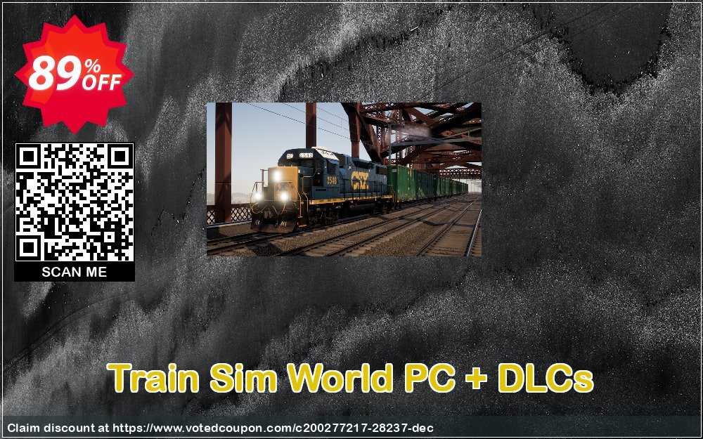 Train Sim World PC + DLCs Coupon, discount Train Sim World PC + DLCs Deal. Promotion: Train Sim World PC + DLCs Exclusive Easter Sale offer 