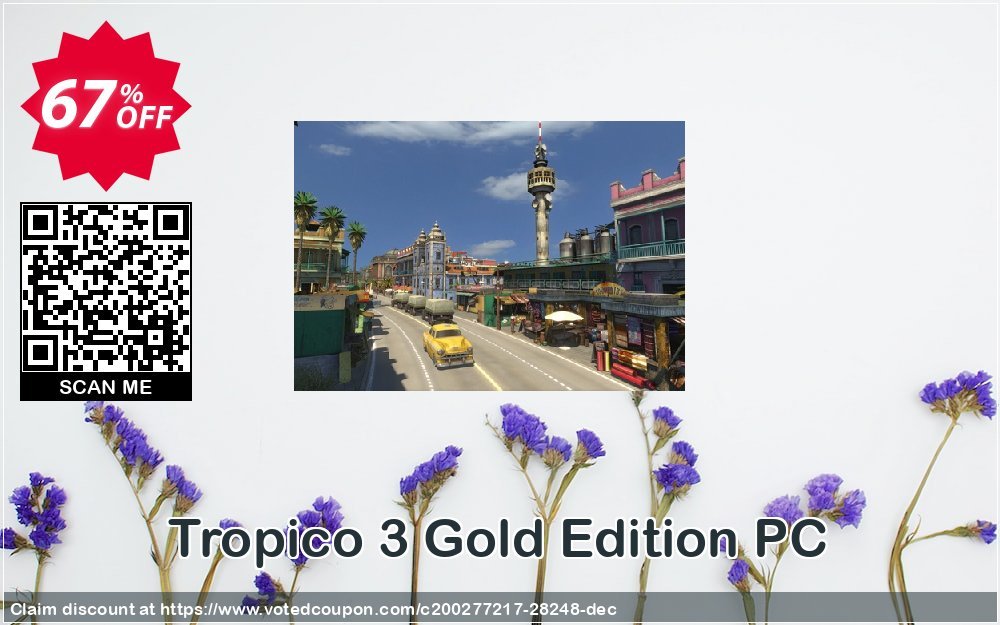 Tropico 3 Gold Edition PC Coupon Code Apr 2024, 67% OFF - VotedCoupon