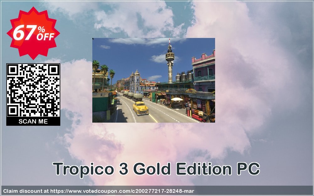 Tropico 3 Gold Edition PC Coupon, discount Tropico 3 Gold Edition PC Deal. Promotion: Tropico 3 Gold Edition PC Exclusive Easter Sale offer 