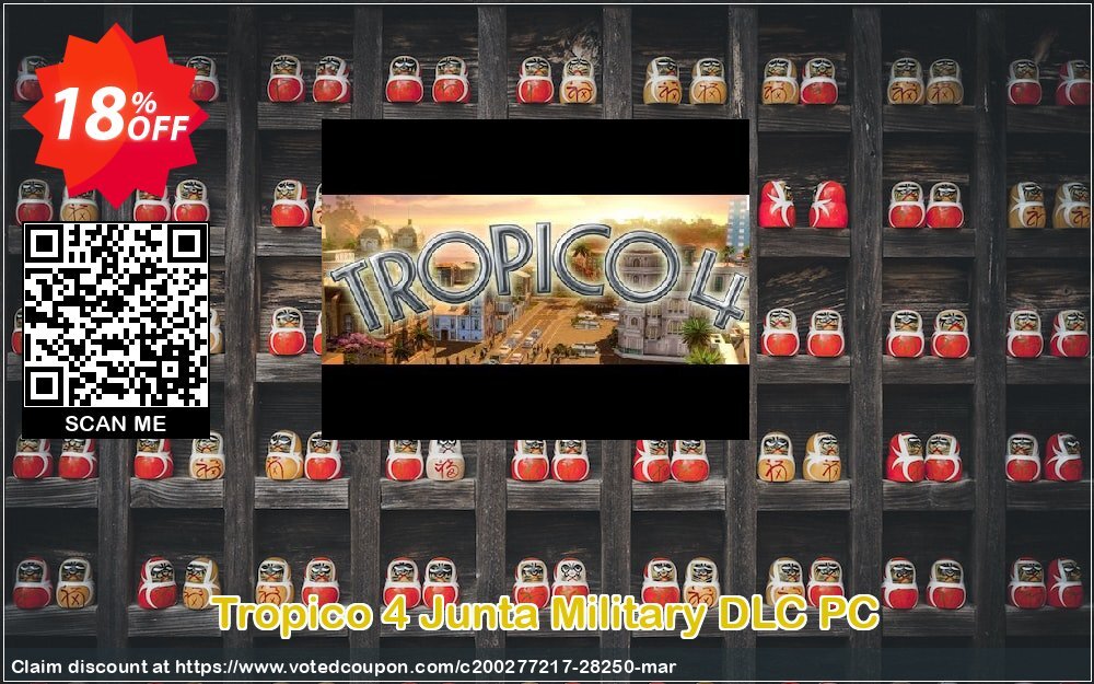 Tropico 4 Junta Military DLC PC Coupon Code Apr 2024, 18% OFF - VotedCoupon