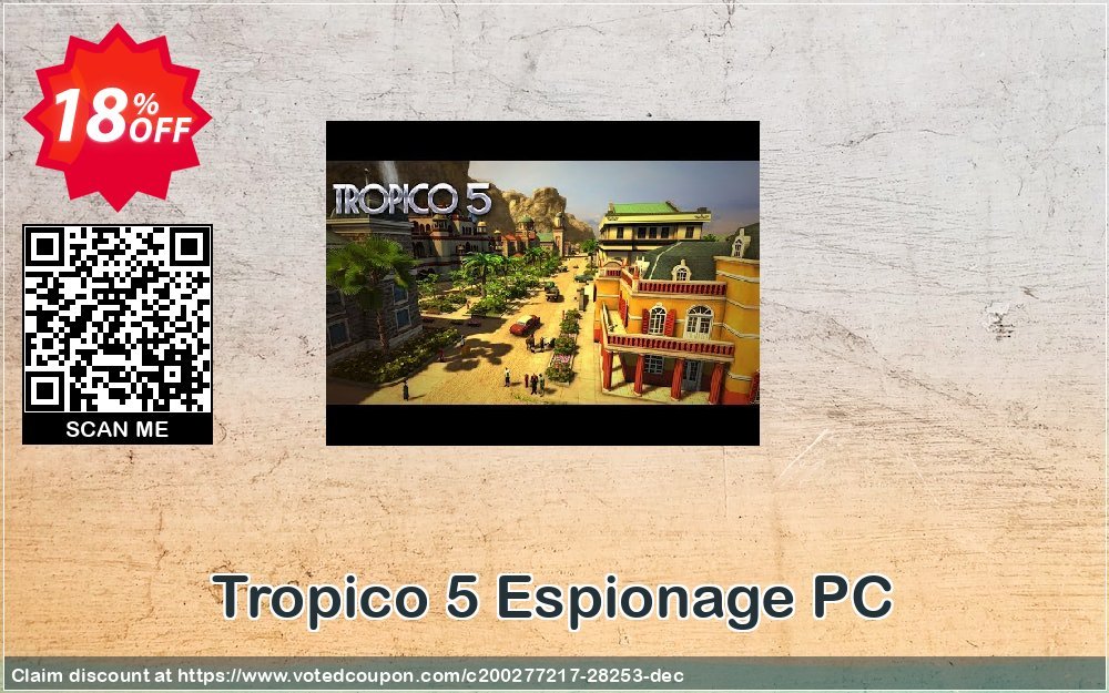 Tropico 5 Espionage PC Coupon Code May 2024, 18% OFF - VotedCoupon