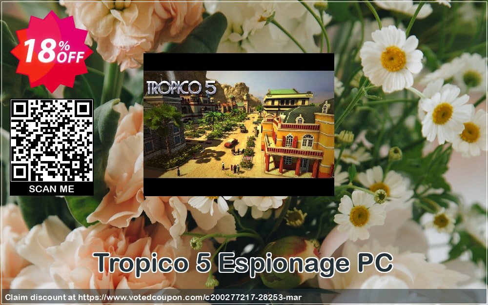 Tropico 5 Espionage PC Coupon, discount Tropico 5 Espionage PC Deal. Promotion: Tropico 5 Espionage PC Exclusive Easter Sale offer 