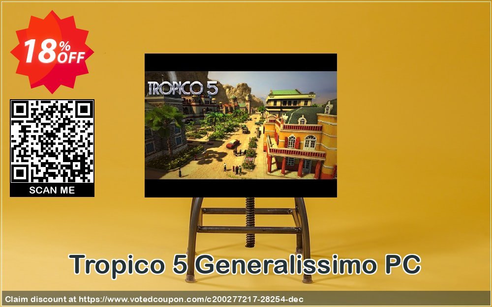 Tropico 5 Generalissimo PC Coupon Code Apr 2024, 18% OFF - VotedCoupon