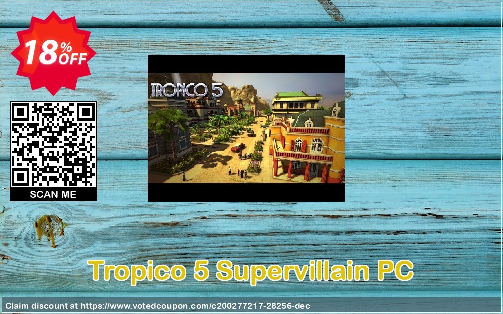 Tropico 5 Supervillain PC Coupon Code Apr 2024, 18% OFF - VotedCoupon