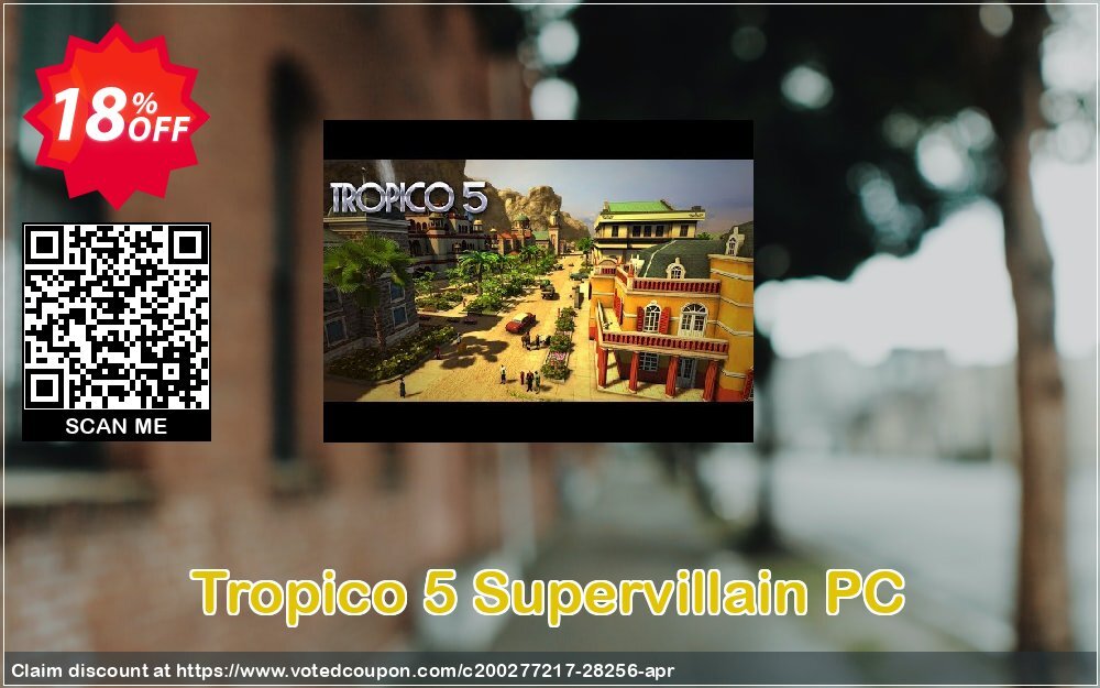 Tropico 5 Supervillain PC Coupon, discount Tropico 5 Supervillain PC Deal. Promotion: Tropico 5 Supervillain PC Exclusive Easter Sale offer 