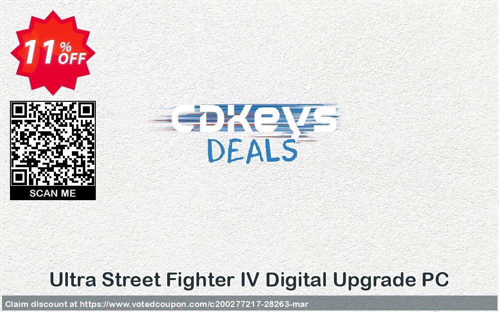 Ultra Street Fighter IV Digital Upgrade PC Coupon Code Apr 2024, 11% OFF - VotedCoupon