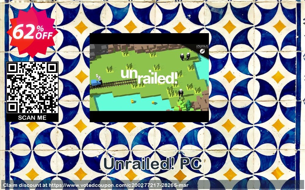 Unrailed! PC Coupon, discount Unrailed! PC Deal. Promotion: Unrailed! PC Exclusive Easter Sale offer 