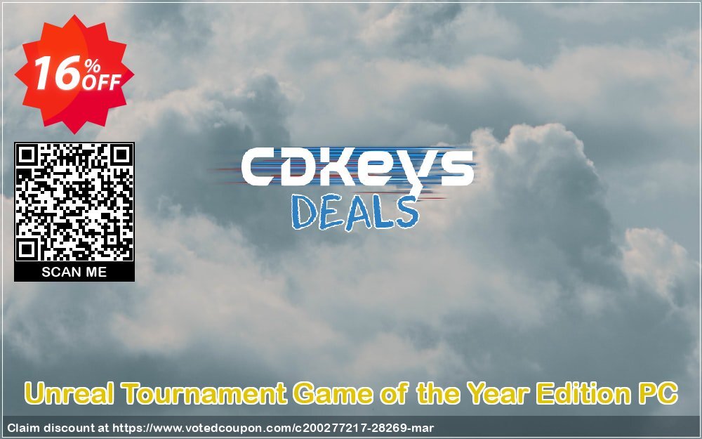 Unreal Tournament Game of the Year Edition PC Coupon Code May 2024, 16% OFF - VotedCoupon