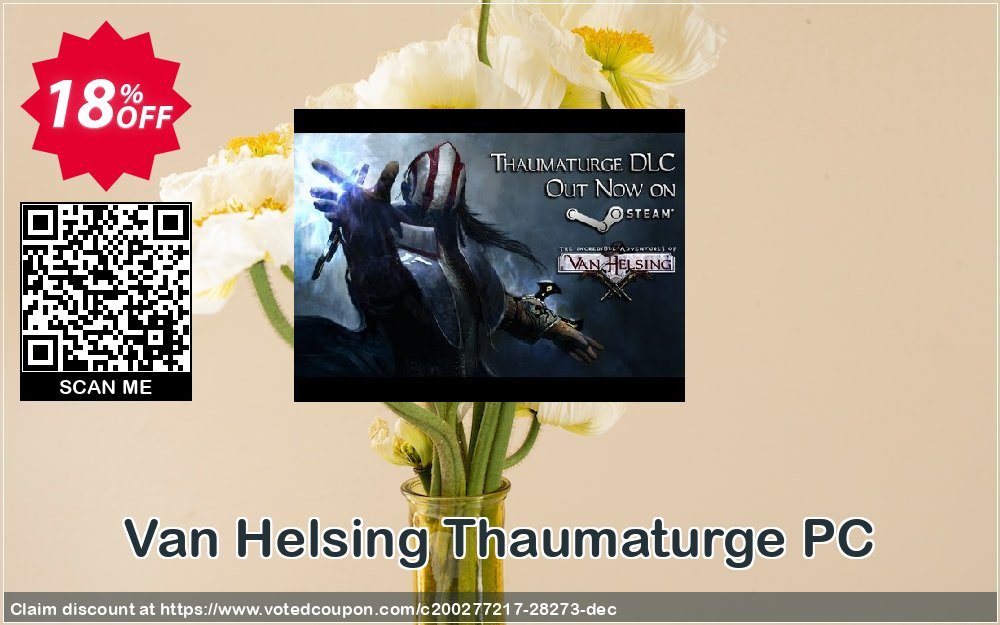 Van Helsing Thaumaturge PC Coupon, discount Van Helsing Thaumaturge PC Deal. Promotion: Van Helsing Thaumaturge PC Exclusive Easter Sale offer 