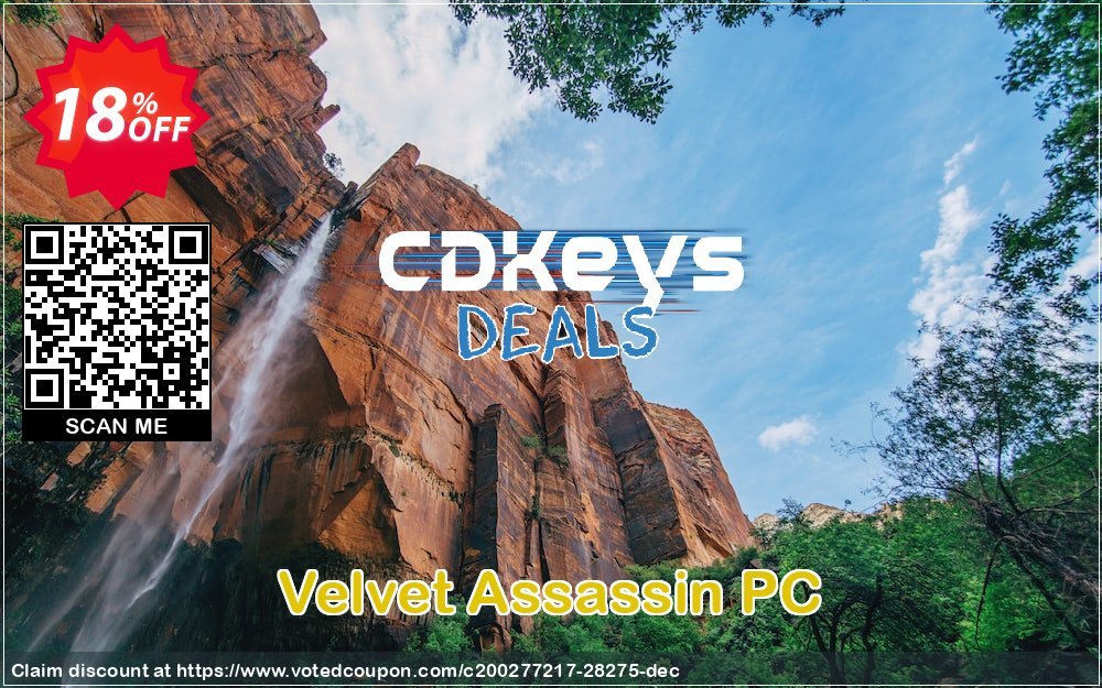 Velvet Assassin PC Coupon Code May 2024, 18% OFF - VotedCoupon