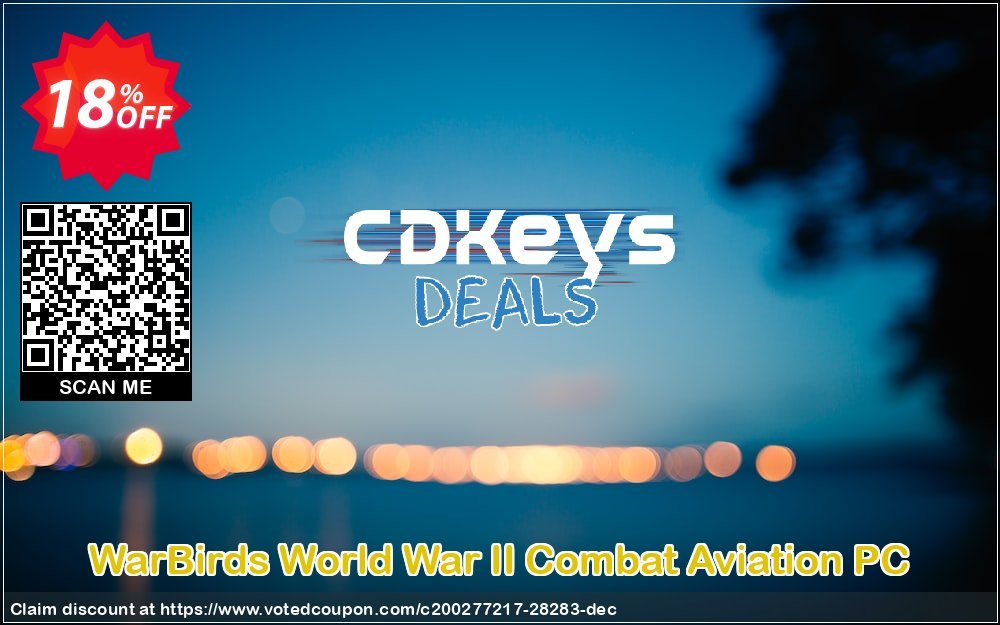 WarBirds World War II Combat Aviation PC Coupon, discount WarBirds World War II Combat Aviation PC Deal. Promotion: WarBirds World War II Combat Aviation PC Exclusive Easter Sale offer 