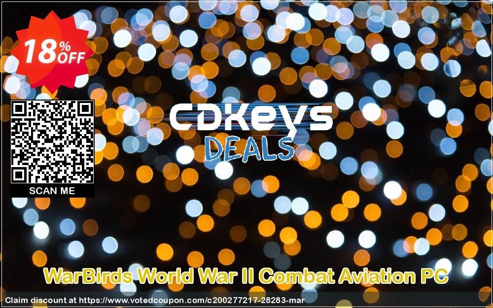 WarBirds World War II Combat Aviation PC Coupon, discount WarBirds World War II Combat Aviation PC Deal. Promotion: WarBirds World War II Combat Aviation PC Exclusive Easter Sale offer 