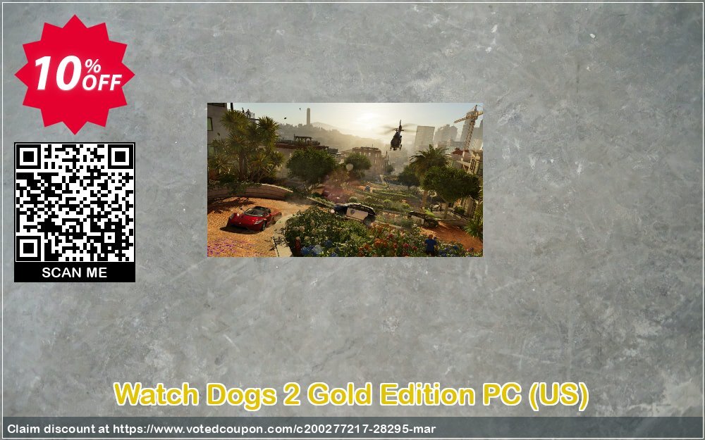 Watch Dogs 2 Gold Edition PC, US  Coupon, discount Watch Dogs 2 Gold Edition PC (US) Deal. Promotion: Watch Dogs 2 Gold Edition PC (US) Exclusive Easter Sale offer 