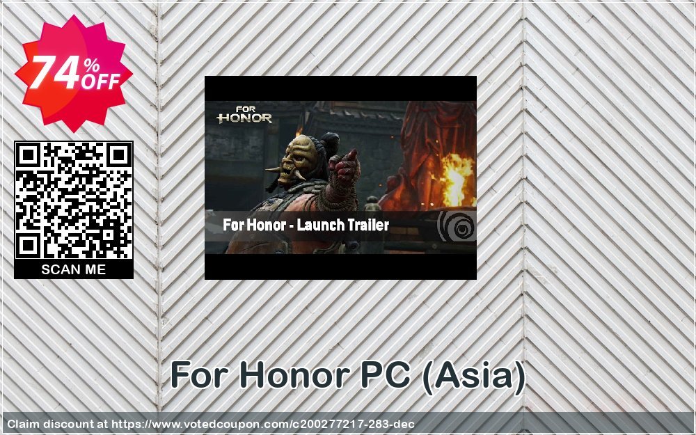 For Honor PC, Asia  Coupon, discount For Honor PC (Asia) Deal. Promotion: For Honor PC (Asia) Exclusive offer 
