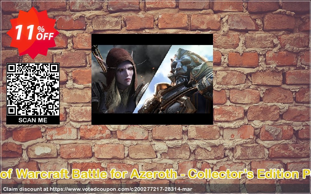 World of Warcraft Battle for Azeroth - Collector’s Edition PC, EU  Coupon, discount World of Warcraft Battle for Azeroth - Collector’s Edition PC (EU) Deal. Promotion: World of Warcraft Battle for Azeroth - Collector’s Edition PC (EU) Exclusive Easter Sale offer 