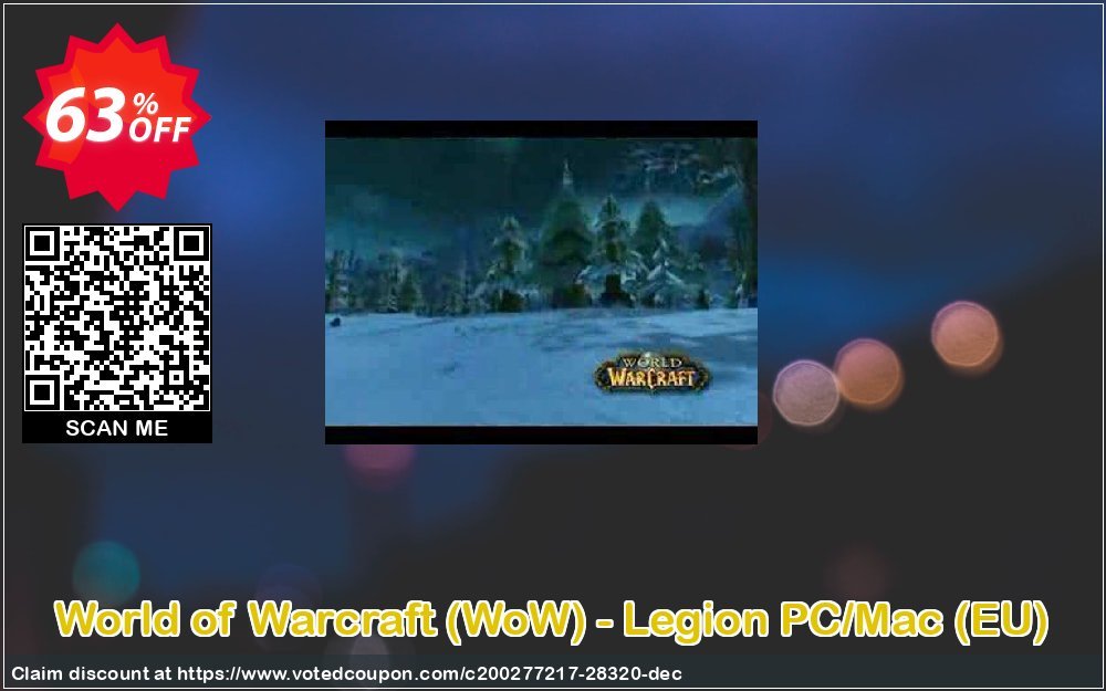 World of Warcraft, WoW - Legion PC/MAC, EU  Coupon Code Apr 2024, 63% OFF - VotedCoupon