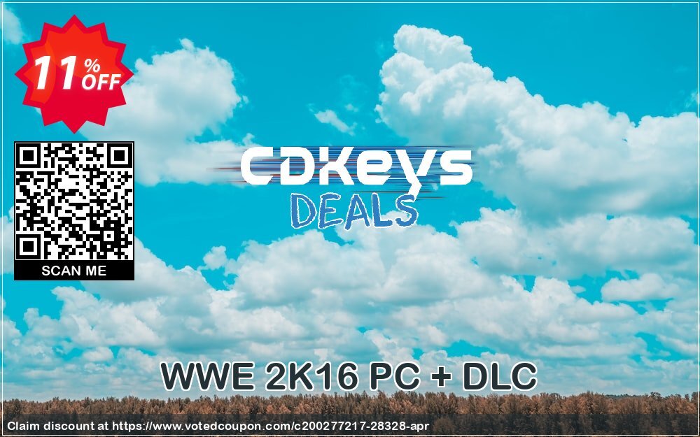 WWE 2K16 PC + DLC Coupon, discount WWE 2K16 PC + DLC Deal. Promotion: WWE 2K16 PC + DLC Exclusive Easter Sale offer 