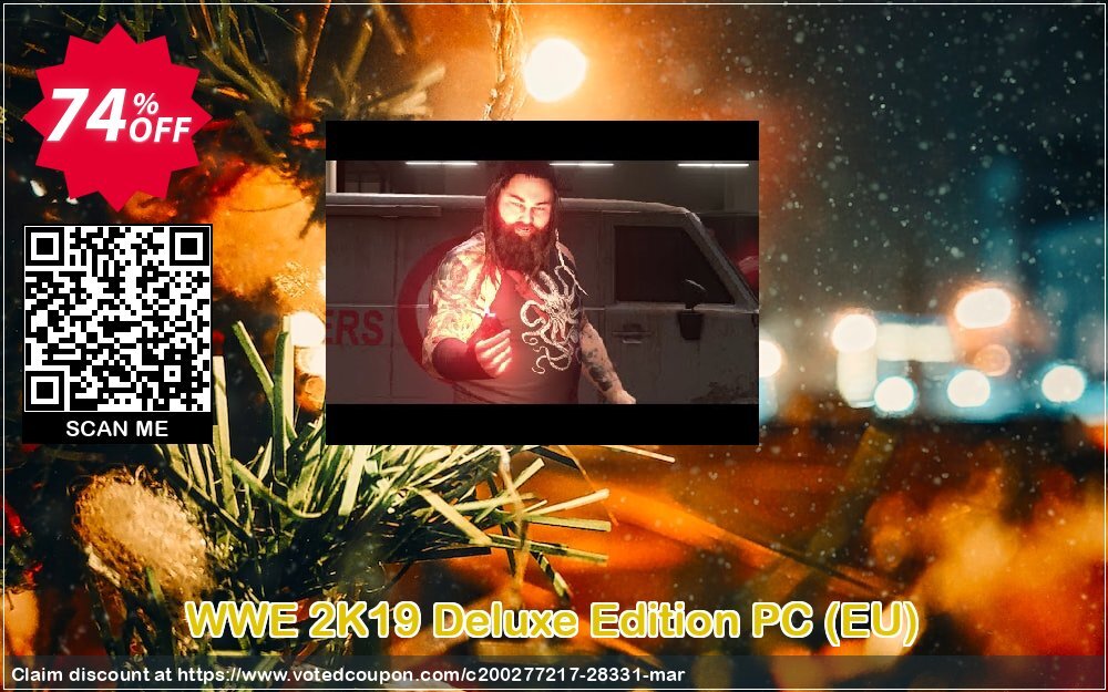 WWE 2K19 Deluxe Edition PC, EU  Coupon, discount WWE 2K19 Deluxe Edition PC (EU) Deal. Promotion: WWE 2K19 Deluxe Edition PC (EU) Exclusive Easter Sale offer 