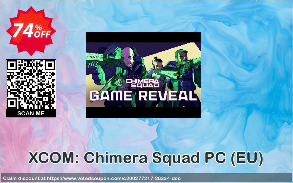 XCOM: Chimera Squad PC, EU  Coupon, discount XCOM: Chimera Squad PC (EU) Deal. Promotion: XCOM: Chimera Squad PC (EU) Exclusive Easter Sale offer 