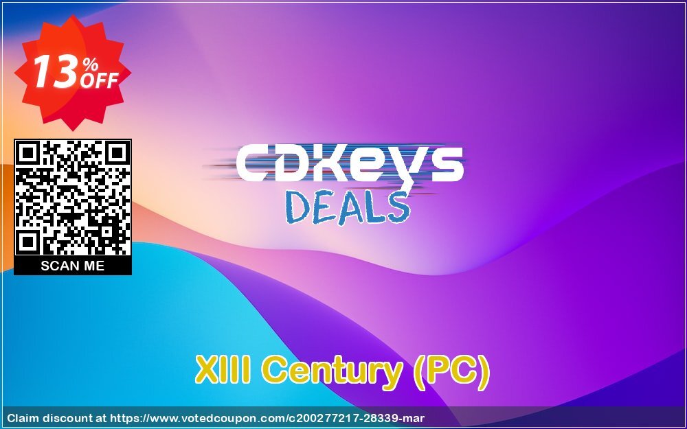 XIII Century, PC  Coupon Code May 2024, 13% OFF - VotedCoupon