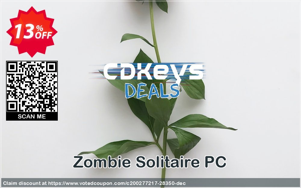 Zombie Solitaire PC Coupon Code May 2024, 13% OFF - VotedCoupon