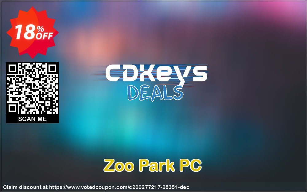 Zoo Park PC Coupon, discount Zoo Park PC Deal. Promotion: Zoo Park PC Exclusive Easter Sale offer 
