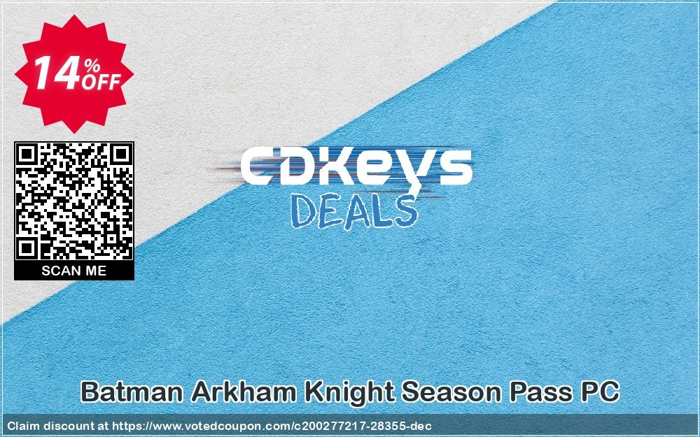 Batman Arkham Knight Season Pass PC Coupon Code May 2024, 14% OFF - VotedCoupon