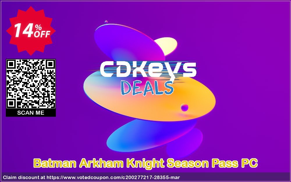 Batman Arkham Knight Season Pass PC Coupon Code Apr 2024, 14% OFF - VotedCoupon