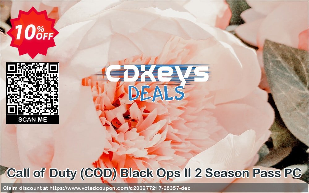 Call of Duty, COD Black Ops II 2 Season Pass PC Coupon Code Apr 2024, 10% OFF - VotedCoupon