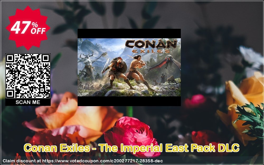 Conan Exiles - The Imperial East Pack DLC Coupon, discount Conan Exiles - The Imperial East Pack DLC Deal. Promotion: Conan Exiles - The Imperial East Pack DLC Exclusive Easter Sale offer 