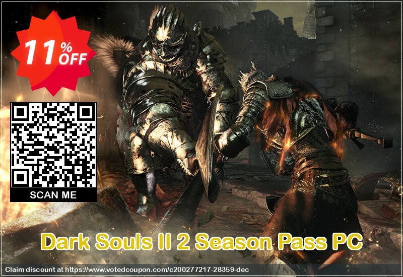 Dark Souls II 2 Season Pass PC Coupon Code Apr 2024, 11% OFF - VotedCoupon