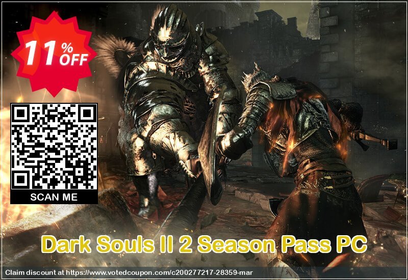 Dark Souls II 2 Season Pass PC Coupon, discount Dark Souls II 2 Season Pass PC Deal. Promotion: Dark Souls II 2 Season Pass PC Exclusive Easter Sale offer 