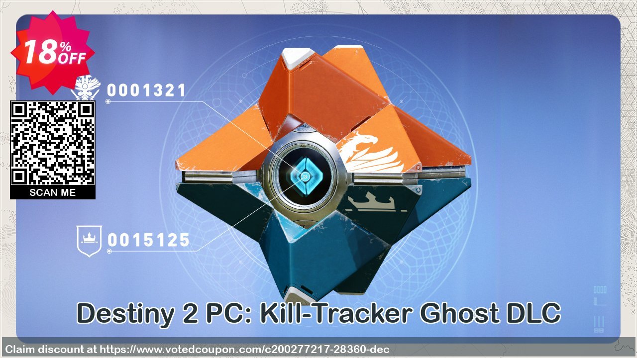 Destiny 2 PC: Kill-Tracker Ghost DLC Coupon Code May 2024, 18% OFF - VotedCoupon